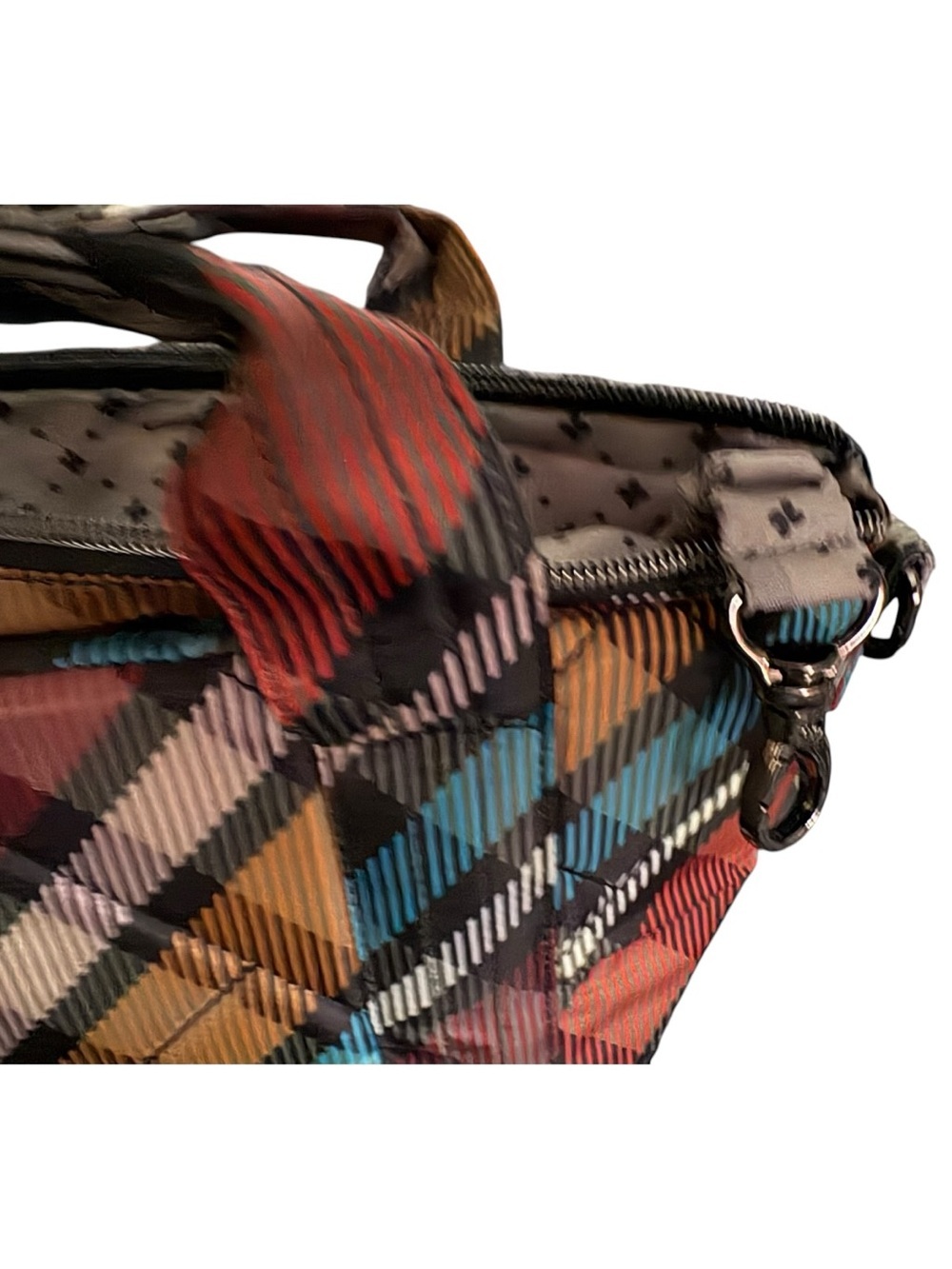 Lug Dori Mini Quilted Plaid Bag with Strap - Picture 9 of 10